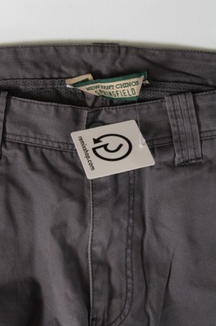 Pánske nohavice  Springfield, Veľkosť L, Farba Sivá, Cena  23,25 €