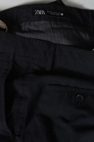 Pantaloni de bărbați Zara, Mărime S, Culoare Albastru, Preț 25,76 Lei