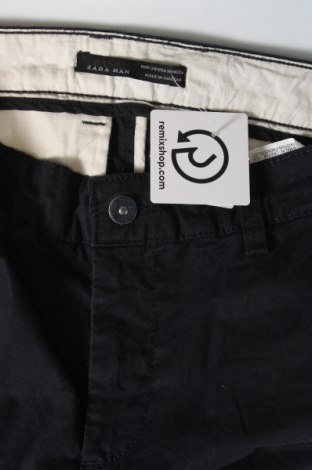 Pantaloni de bărbați Zara Man, Mărime S, Culoare Albastru, Preț 89,03 Lei