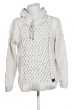 Мъжки пуловер, Размер XL, Цвят Бял, Цена 17,40 лв.