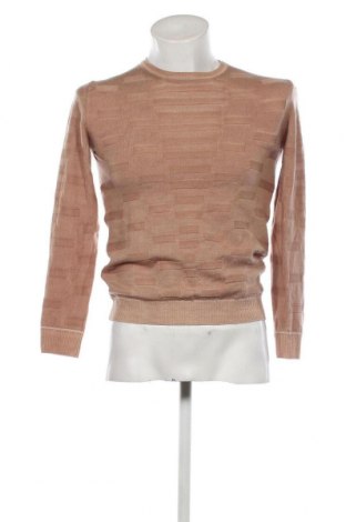 Ανδρικό πουλόβερ, Μέγεθος S, Χρώμα  Μπέζ, Τιμή 9,87 €