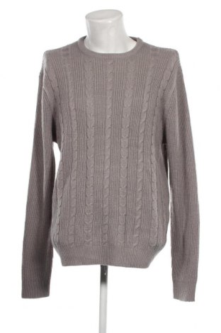 Ανδρικό πουλόβερ, Μέγεθος XXL, Χρώμα Γκρί, Τιμή 5,56 €