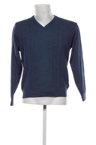 Ανδρικό πουλόβερ, Μέγεθος M, Χρώμα Μπλέ, Τιμή 5,20 €