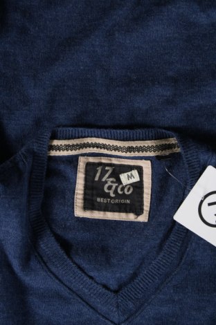 Pánsky sveter  17 & Co., Veľkosť M, Farba Modrá, Cena  3,29 €