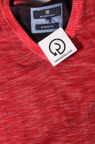Ανδρικό πουλόβερ Basefield, Μέγεθος XL, Χρώμα Κόκκινο, Τιμή 5,68 €