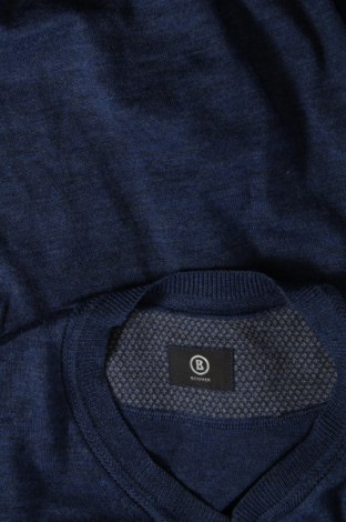 Ανδρικό πουλόβερ Bogner, Μέγεθος L, Χρώμα Μπλέ, Τιμή 84,74 €