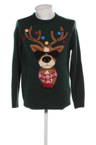 Ανδρικό πουλόβερ C&A, Μέγεθος M, Χρώμα Πράσινο, Τιμή 6,86 €