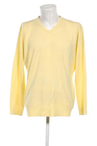 Мъжки пуловер Canda, Размер XXL, Цвят Жълт, Цена 5,51 лв.