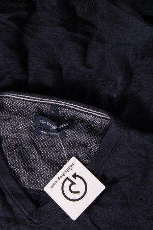 Ανδρικό πουλόβερ Casa Moda, Μέγεθος L, Χρώμα Μπλέ, Τιμή 15,34 €