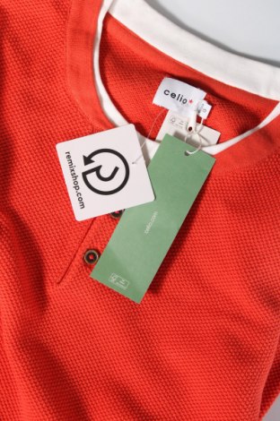 Ανδρικό πουλόβερ Celio, Μέγεθος S, Χρώμα Πορτοκαλί, Τιμή 5,93 €