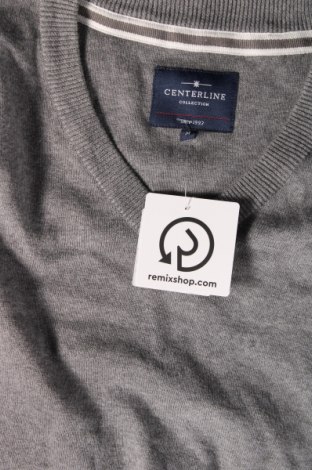 Ανδρικό πουλόβερ Centerline, Μέγεθος M, Χρώμα Γκρί, Τιμή 17,94 €