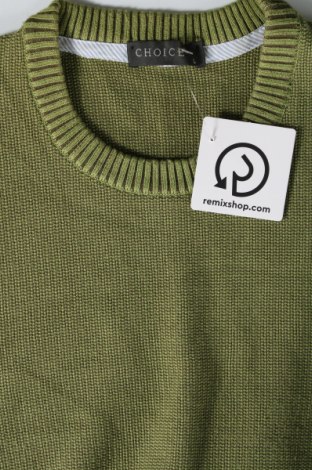 Pulover de bărbați Choice, Mărime L, Culoare Verde, Preț 60,39 Lei