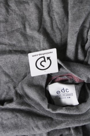Ανδρικό πουλόβερ Edc By Esprit, Μέγεθος M, Χρώμα Γκρί, Τιμή 5,47 €