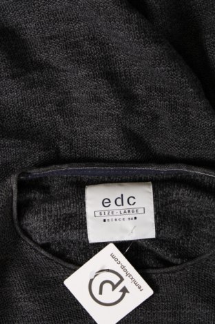 Мъжки пуловер Edc By Esprit, Размер L, Цвят Сив, Цена 6,80 лв.