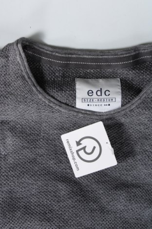 Мъжки пуловер Edc By Esprit, Размер M, Цвят Сив, Цена 6,12 лв.