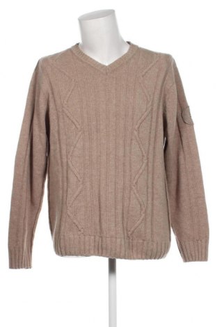 Мъжки пуловер Engbers, Размер L, Цвят Бежов, Цена 52,70 лв.