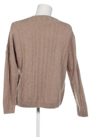 Ανδρικό πουλόβερ Engbers, Μέγεθος L, Χρώμα  Μπέζ, Τιμή 15,34 €