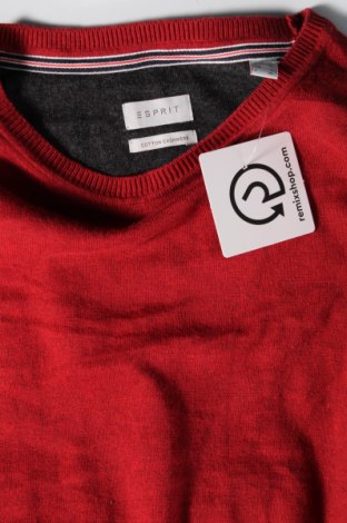 Мъжки пуловер Esprit, Размер L, Цвят Червен, Цена 9,18 лв.