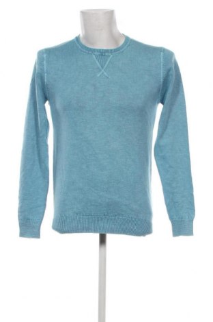 Ανδρικό πουλόβερ FSBN, Μέγεθος M, Χρώμα Μπλέ, Τιμή 11,38 €