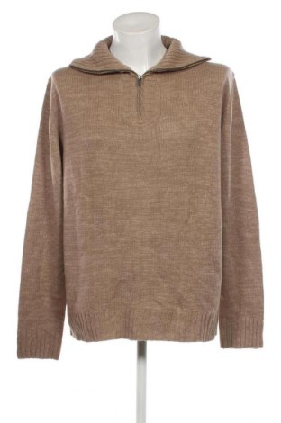 Мъжки пуловер Flagship, Размер XXL, Цвят Кафяв, Цена 8,12 лв.