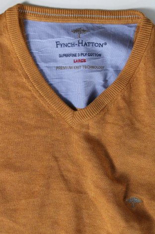 Мъжки пуловер Fynch-Hatton, Размер L, Цвят Кафяв, Цена 22,32 лв.