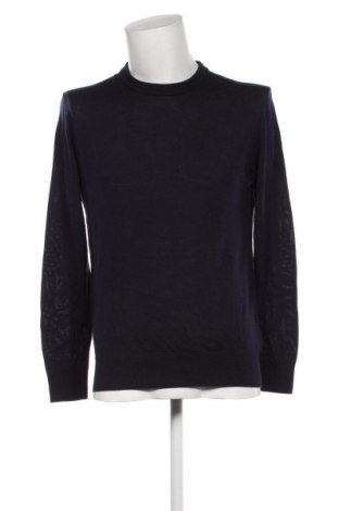 Мъжки пуловер H&M, Размер L, Цвят Син, Цена 17,40 лв.