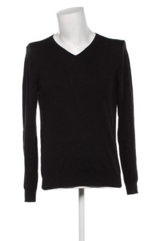 Мъжки пуловер H&M, Размер L, Цвят Черен, Цена 29,00 лв.