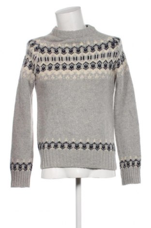 Мъжки пуловер H&M L.O.G.G., Размер M, Цвят Сив, Цена 9,86 лв.
