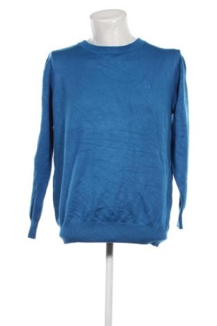 Ανδρικό πουλόβερ Hazzys, Μέγεθος L, Χρώμα Μπλέ, Τιμή 4,16 €
