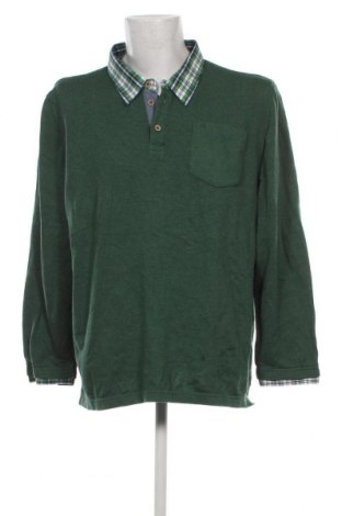 Мъжки пуловер Henson & Henson, Размер XL, Цвят Зелен, Цена 17,40 лв.