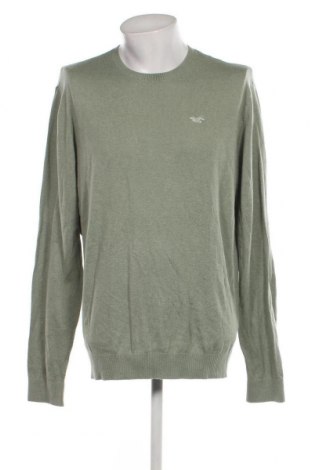 Мъжки пуловер Hollister, Размер XL, Цвят Зелен, Цена 33,24 лв.