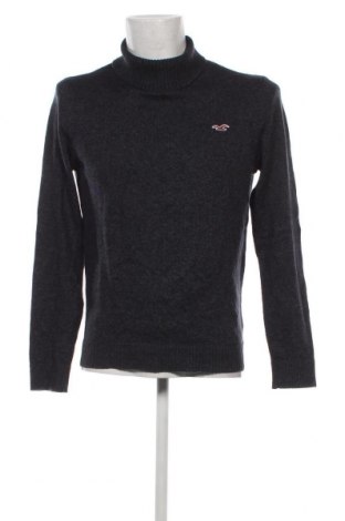 Мъжки пуловер Hollister, Размер M, Цвят Син, Цена 20,40 лв.