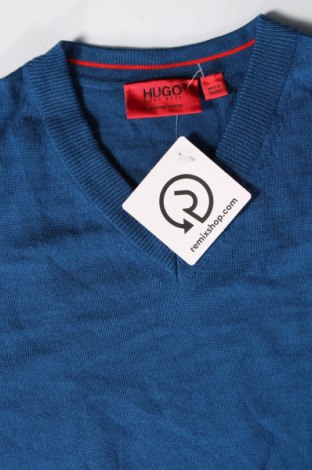 Мъжки пуловер Hugo Boss, Размер S, Цвят Син, Цена 137,00 лв.
