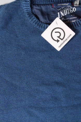 Ανδρικό πουλόβερ Indigo, Μέγεθος M, Χρώμα Μπλέ, Τιμή 5,38 €