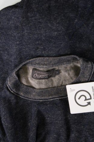 Ανδρικό πουλόβερ Jack & Jones, Μέγεθος L, Χρώμα Μπλέ, Τιμή 4,42 €
