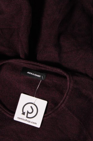 Мъжки пуловер Jack & Jones, Размер XL, Цвят Червен, Цена 17,00 лв.