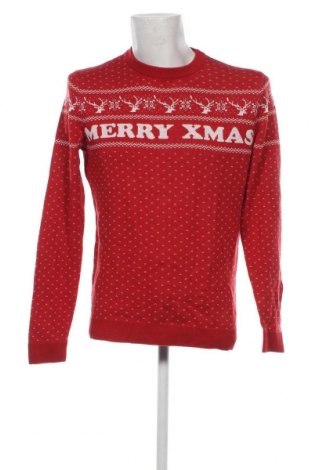 Мъжки пуловер Jack & Jones, Размер L, Цвят Червен, Цена 5,78 лв.