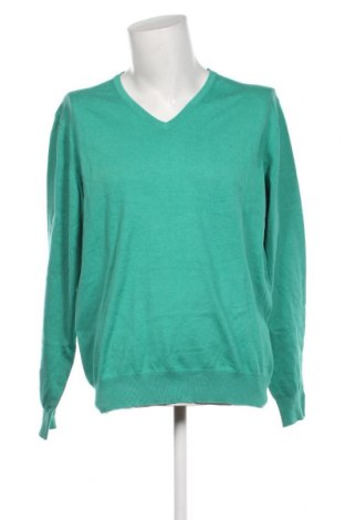 Ανδρικό πουλόβερ Jake*s, Μέγεθος XXL, Χρώμα Πράσινο, Τιμή 5,47 €
