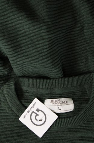 Herrenpullover Jean Pascale, Größe L, Farbe Grün, Preis 12,11 €