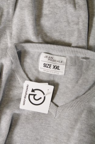 Herrenpullover Jean Pascale, Größe XXL, Farbe Grau, Preis € 4,84