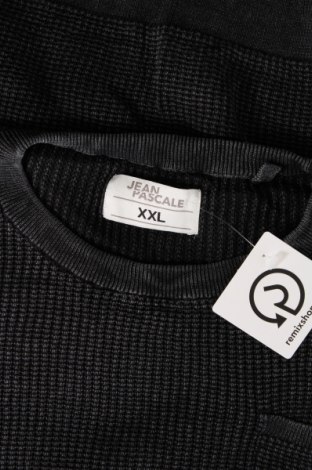 Ανδρικό πουλόβερ Jean Pascale, Μέγεθος XXL, Χρώμα Μαύρο, Τιμή 5,56 €