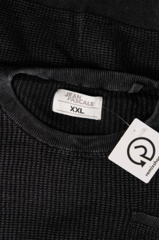 Herrenpullover Jean Pascale, Größe XXL, Farbe Schwarz, Preis 5,45 €