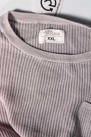 Ανδρικό πουλόβερ Jean Pascale, Μέγεθος XXL, Χρώμα Γκρί, Τιμή 8,79 €