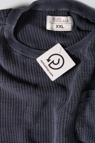 Ανδρικό πουλόβερ Jean Pascale, Μέγεθος XXL, Χρώμα Μπλέ, Τιμή 7,18 €
