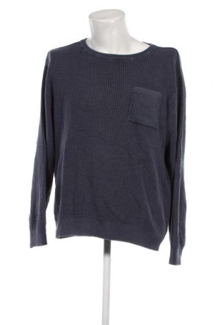 Мъжки пуловер Jean Pascale, Размер XXL, Цвят Син, Цена 9,28 лв.