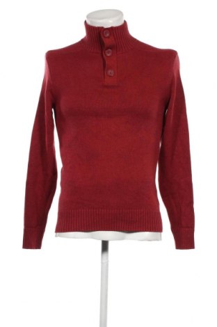 Мъжки пуловер Jean Pascale, Размер S, Цвят Червен, Цена 8,70 лв.