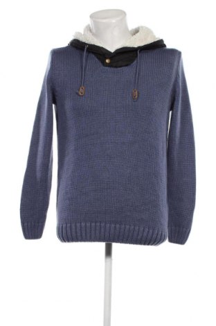 Мъжки пуловер John Baner, Размер L, Цвят Син, Цена 17,40 лв.