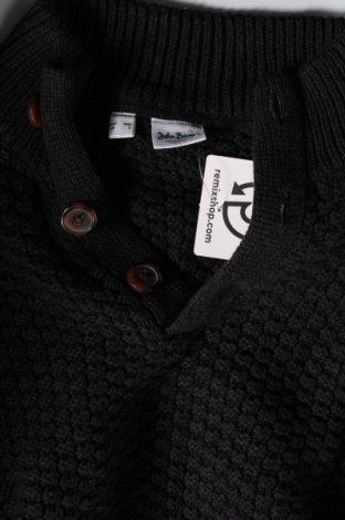 Ανδρικό πουλόβερ John Baner, Μέγεθος M, Χρώμα Μαύρο, Τιμή 5,02 €