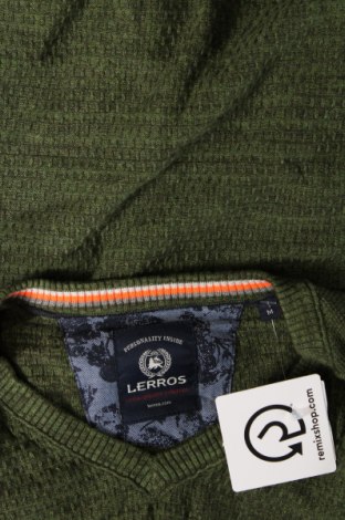 Pulover de bărbați Lerros, Mărime M, Culoare Verde, Preț 22,37 Lei
