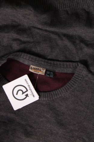 Ανδρικό πουλόβερ Livergy, Μέγεθος L, Χρώμα Γκρί, Τιμή 5,56 €
